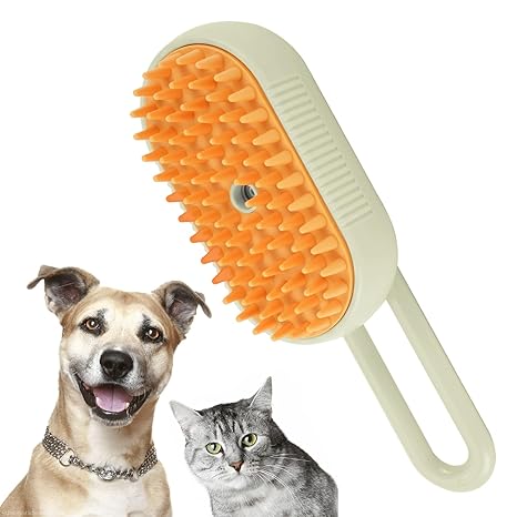 Cepillo eléctrico a vapor para mascotas