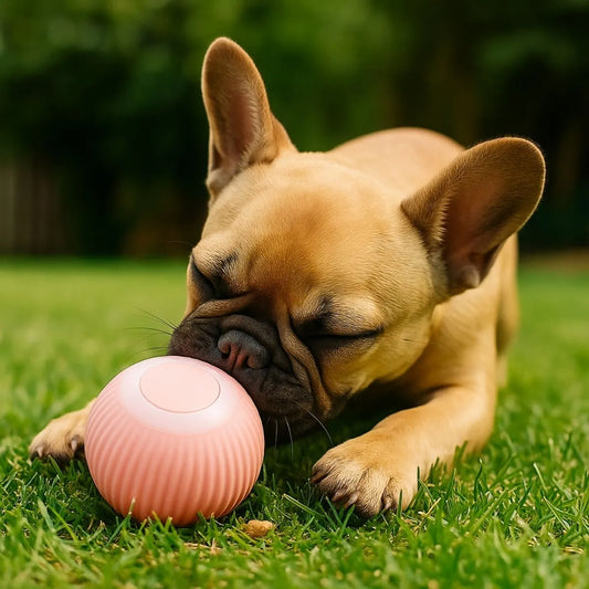 Pelota interactiva para mascotas