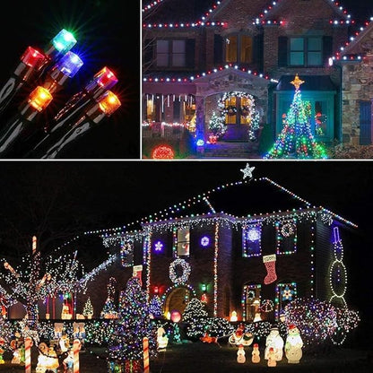 Guirnalda Solar LED con panel solar