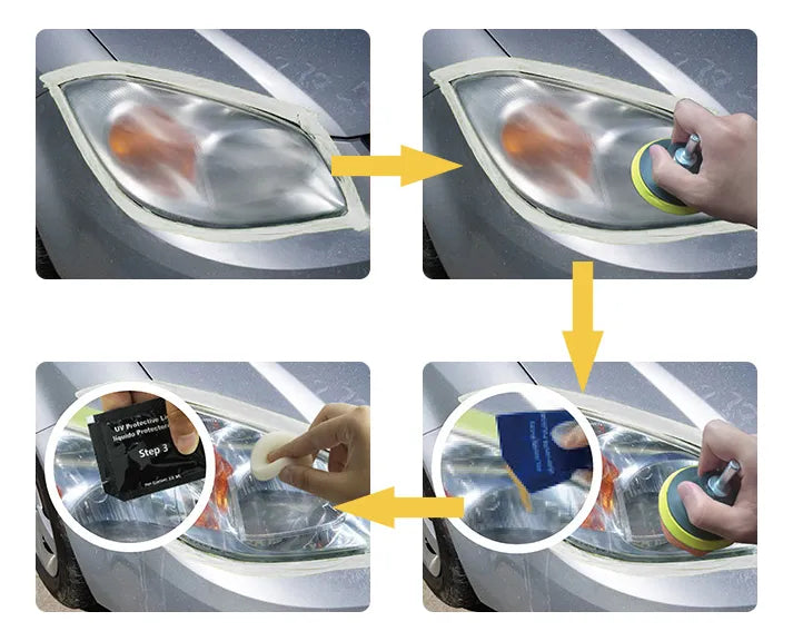 Kit renovador de faros