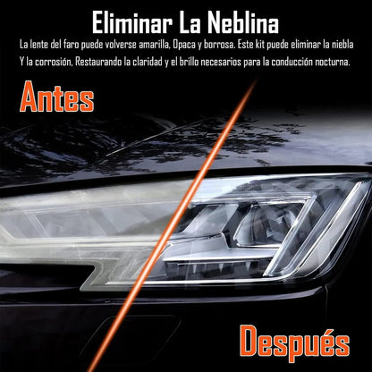 Kit renovador de faros