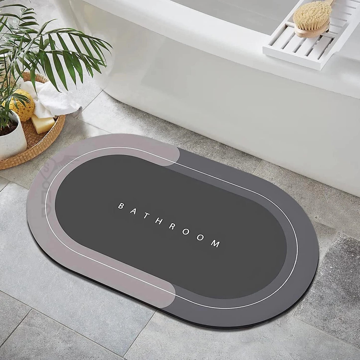 Alfombra antideslizante para baño